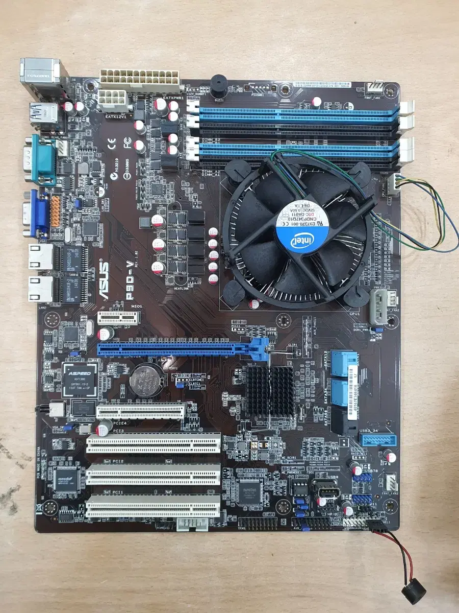 PC방 서버용 ASUS P9D-V REV1.02 메인보드 I3 4130